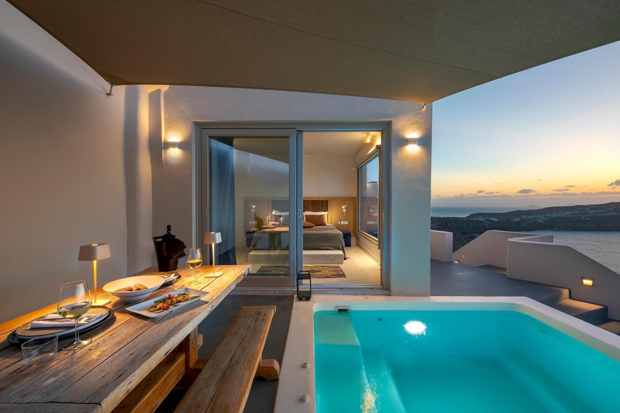 Grand View - Megalochori Santorini Aparthotel Exterior photo