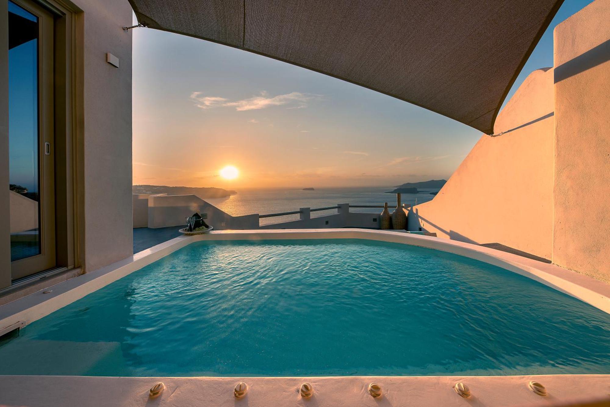 Grand View - Megalochori Santorini Aparthotel Exterior photo