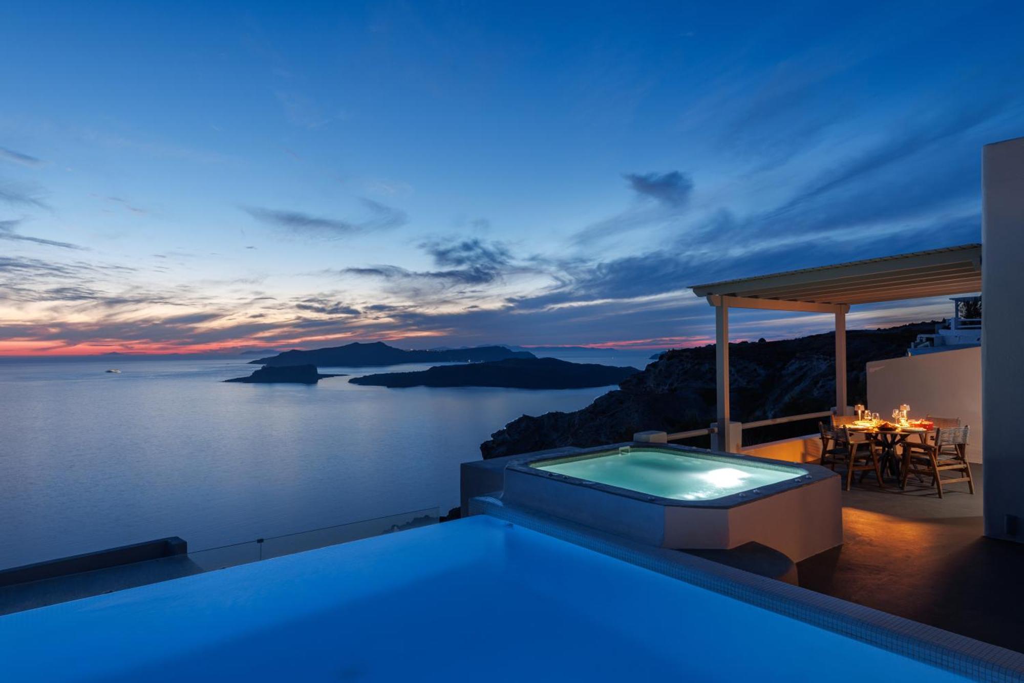 Grand View - Megalochori Santorini Aparthotel Exterior photo