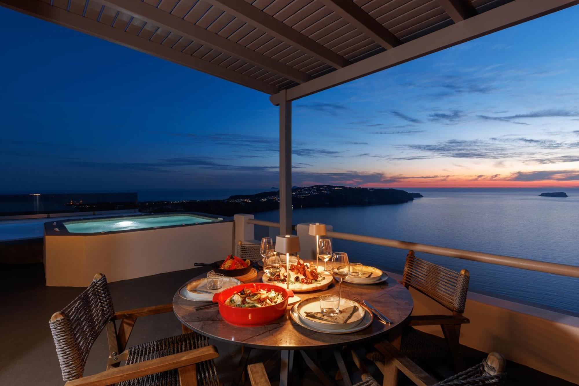 Grand View - Megalochori Santorini Aparthotel Exterior photo