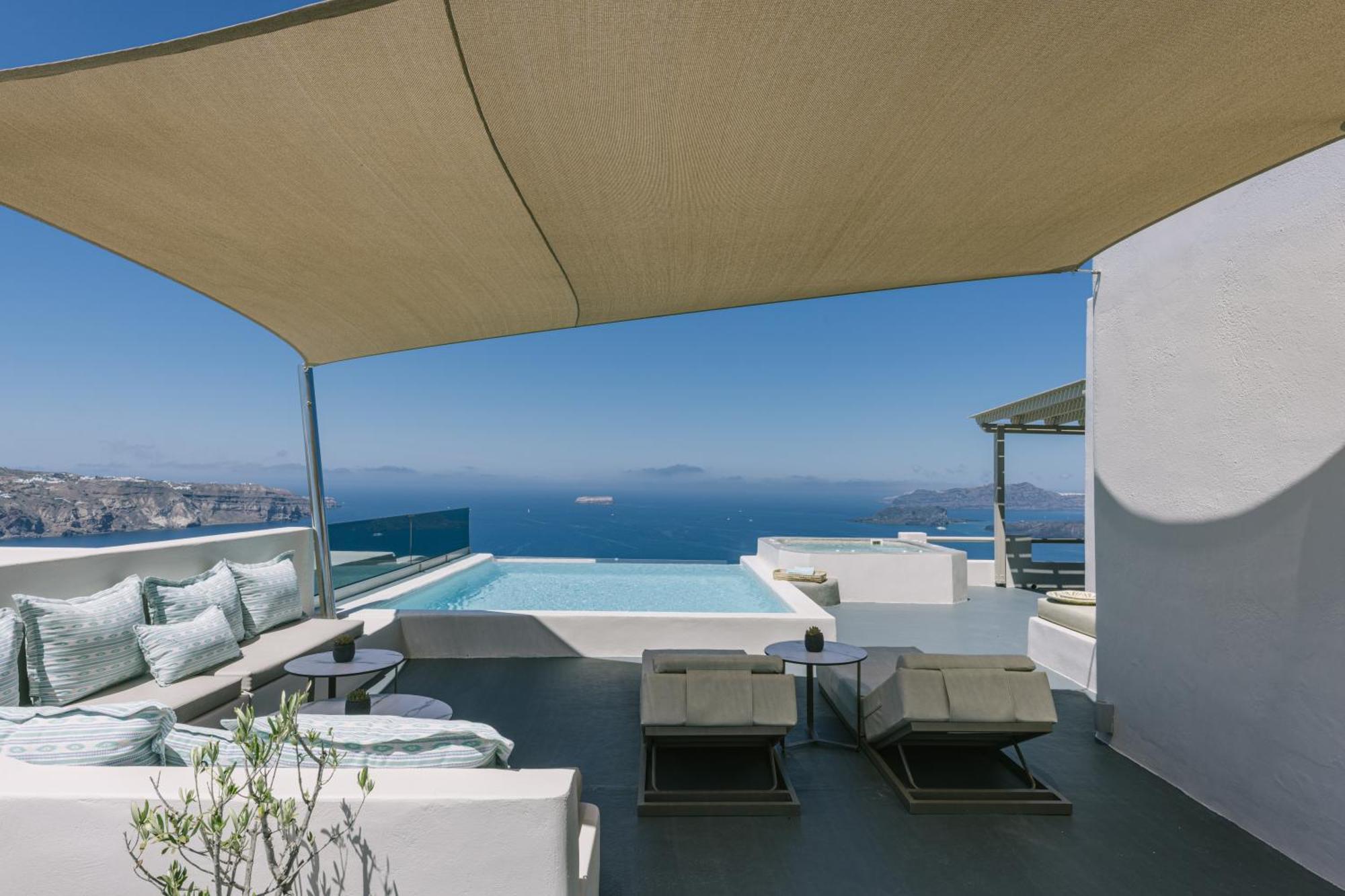 Grand View - Megalochori Santorini Aparthotel Exterior photo